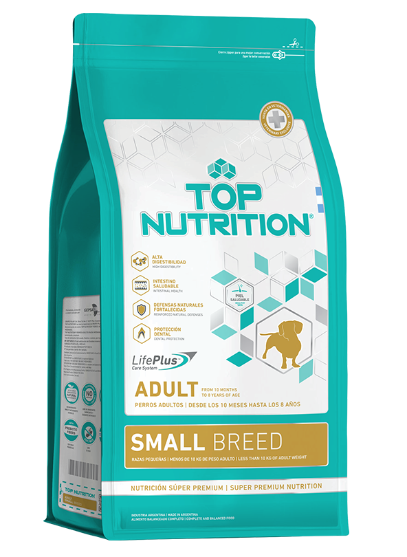 Alimento Top Nutrition Perro Adulto – Raza Pequeña