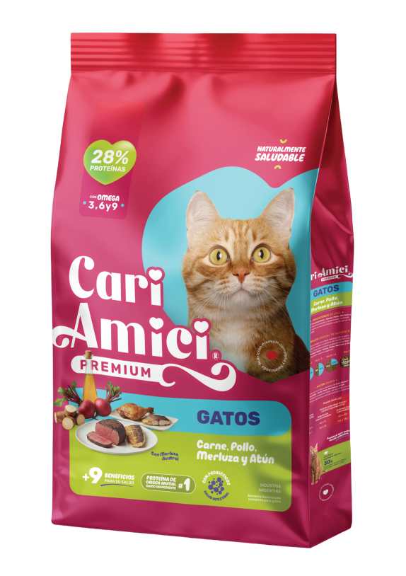 Alimento Cari Amici Gato Adulto Mix