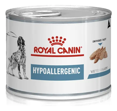 Alimento Royal Canin Perros Medicado / Necesidades especiales Hypoallergenic Dog Can (6*200g) 1.2kg