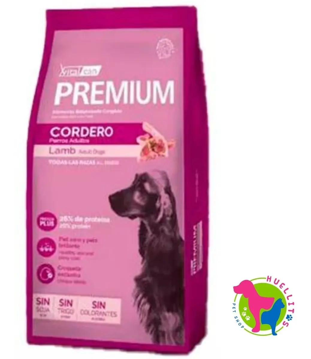 Alimento Vital Can Perros Adulto Premium Cordero 20kg