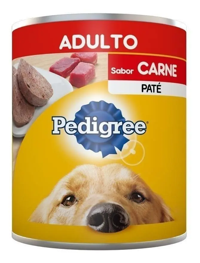 Alimento Pedigree Perros Adulto Lata 340gr 0.34kg