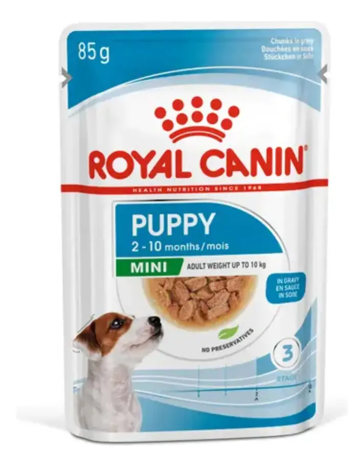 Alimento Royal Canin Perros Cachorro Mini Puppy (12*85g) 1.02kg