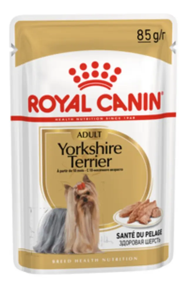 Alimento Royal Canin Perros Razas específicas Yorkshire pouch (12*85g) 1.2kg