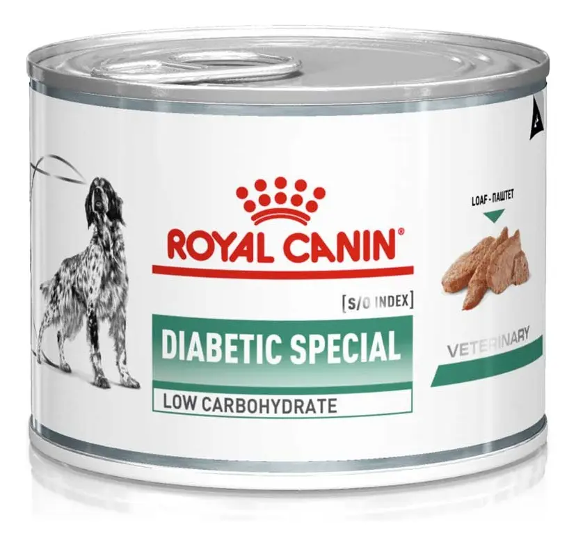 Alimento Royal Canin Perros Medicado / Necesidades especiales Diabetic Special Dog Can (6*195g) 1.17kg