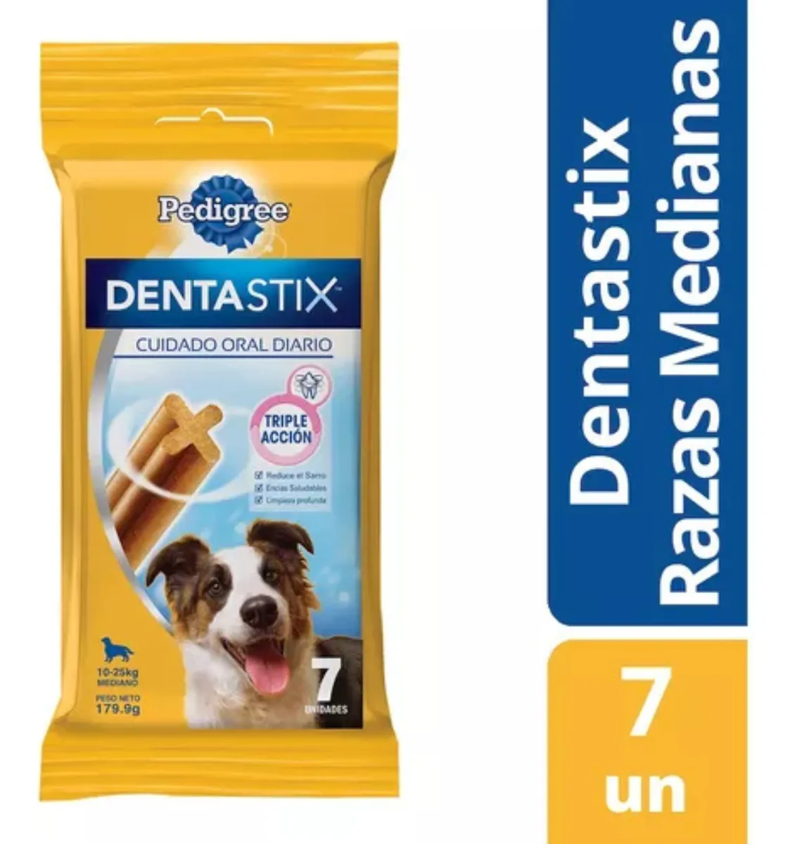 Alimento Pedigree Perros Snack Dentastix Medium 8 Paq x 7 unid 8kg