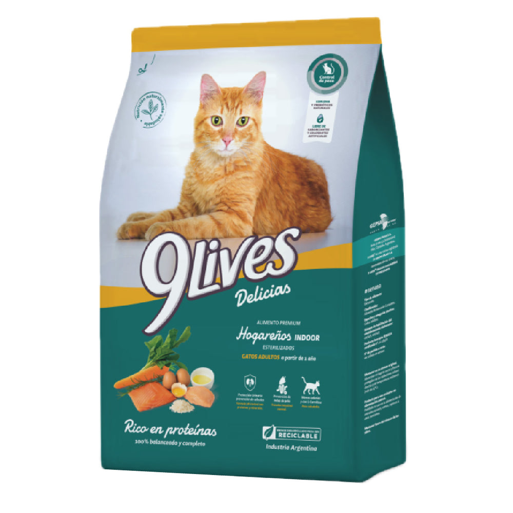 Alimento 9 Lives Gato (hogareños esterilizados)