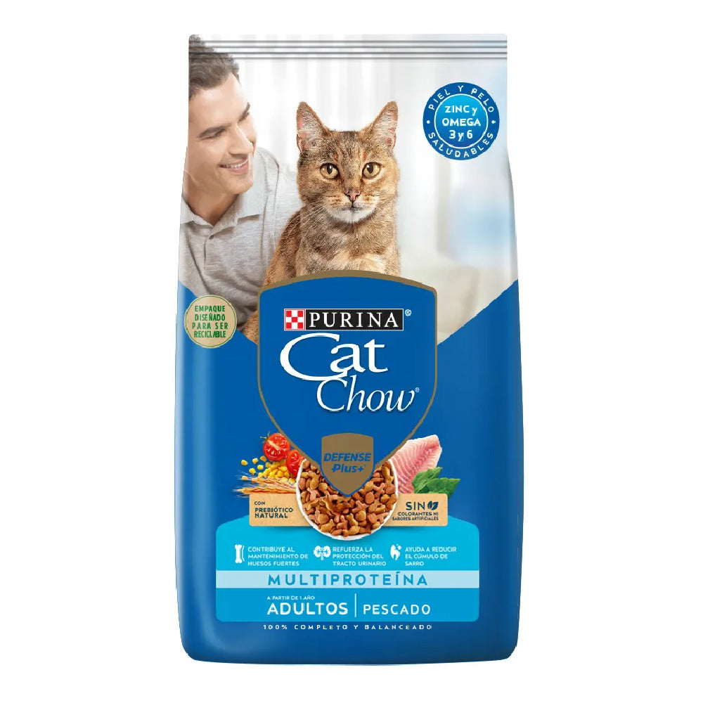 Alimento Cat Chow Gato Adulto Pescado