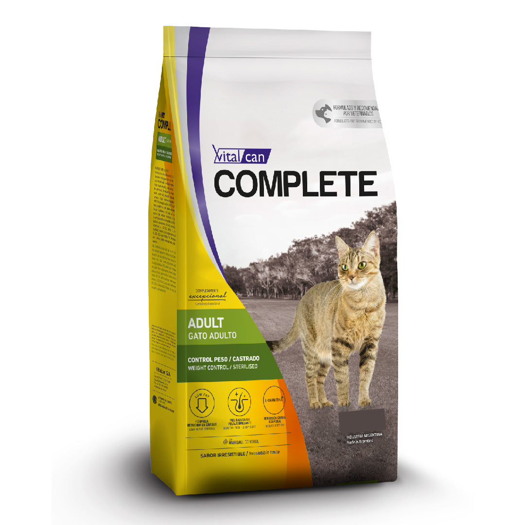 Alimento Complete Gato Control de Peso / Castrado – 7.5kg
