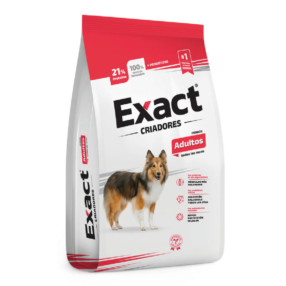 Alimento Exact Criadores Perros Adultos 20kg