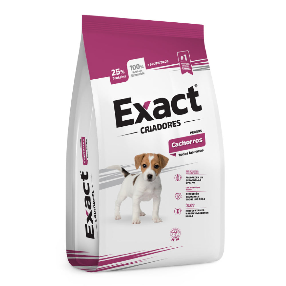 Alimento Exact Criadores Perros Cachorros