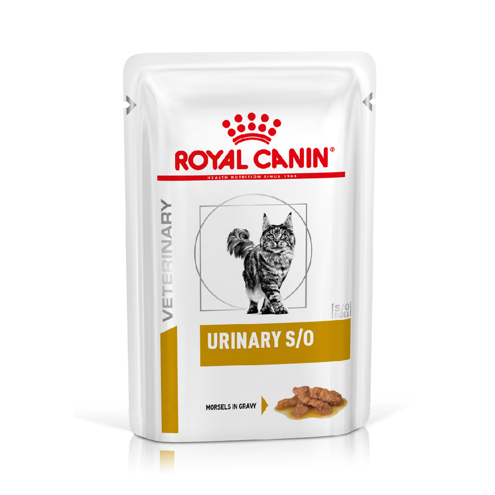 Alimento Royal Canin Gatos Medicado / Necesidades especiales Urinary S/O cat pouch (12*85) 1.02kg