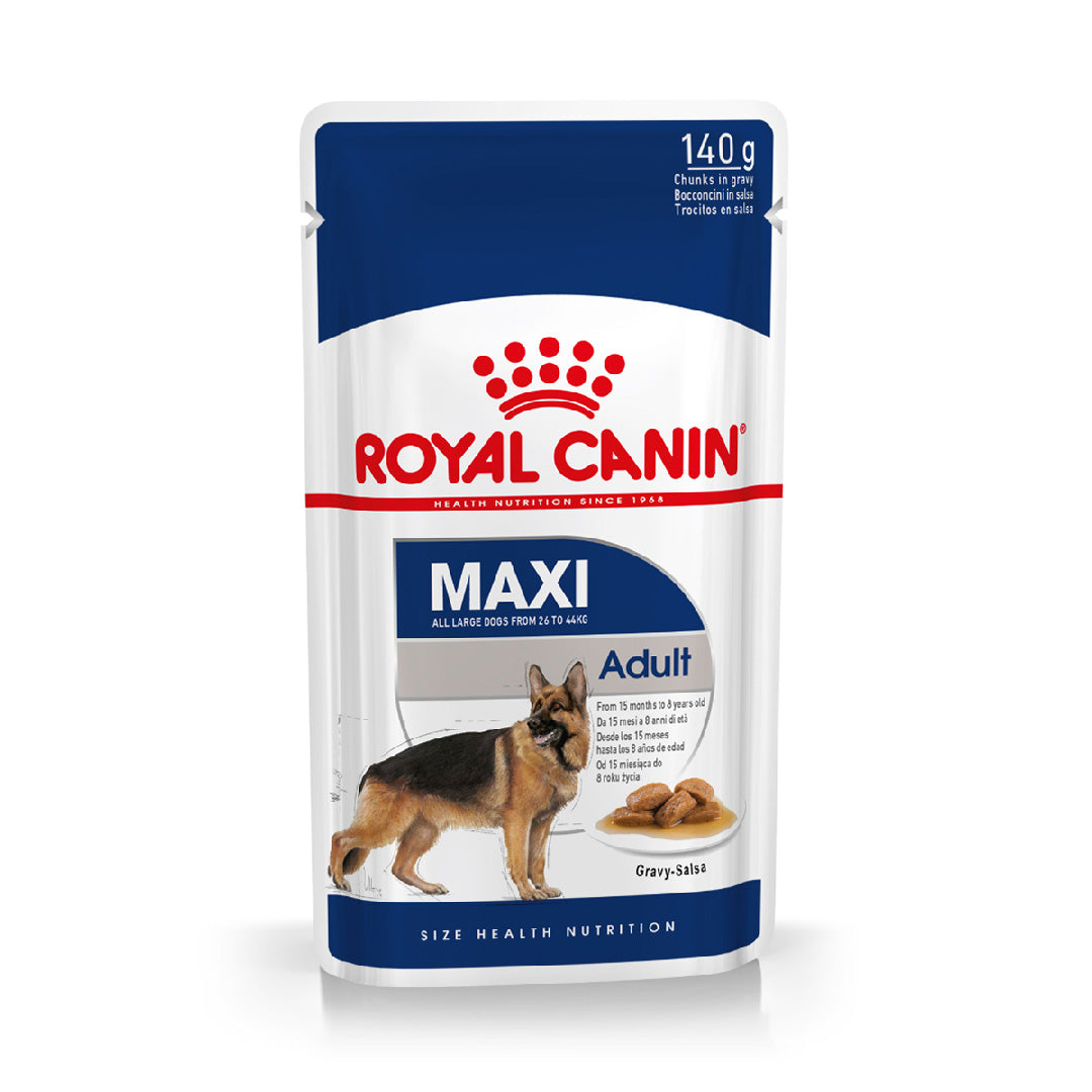 Pouch Royal Canin Perro Maxi Adult – 140gr