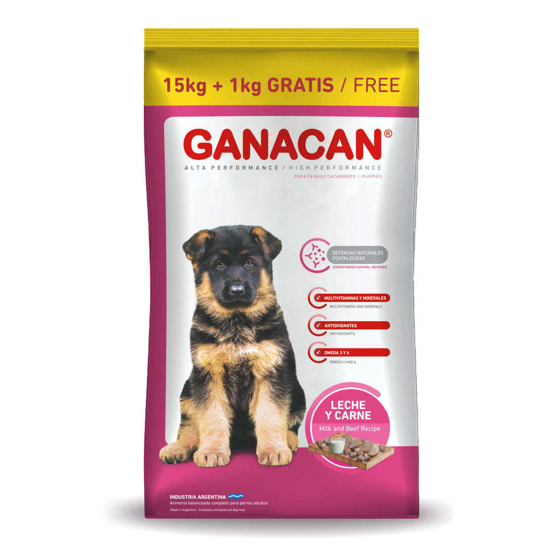 Alimento Ganacan Perro Cachorros