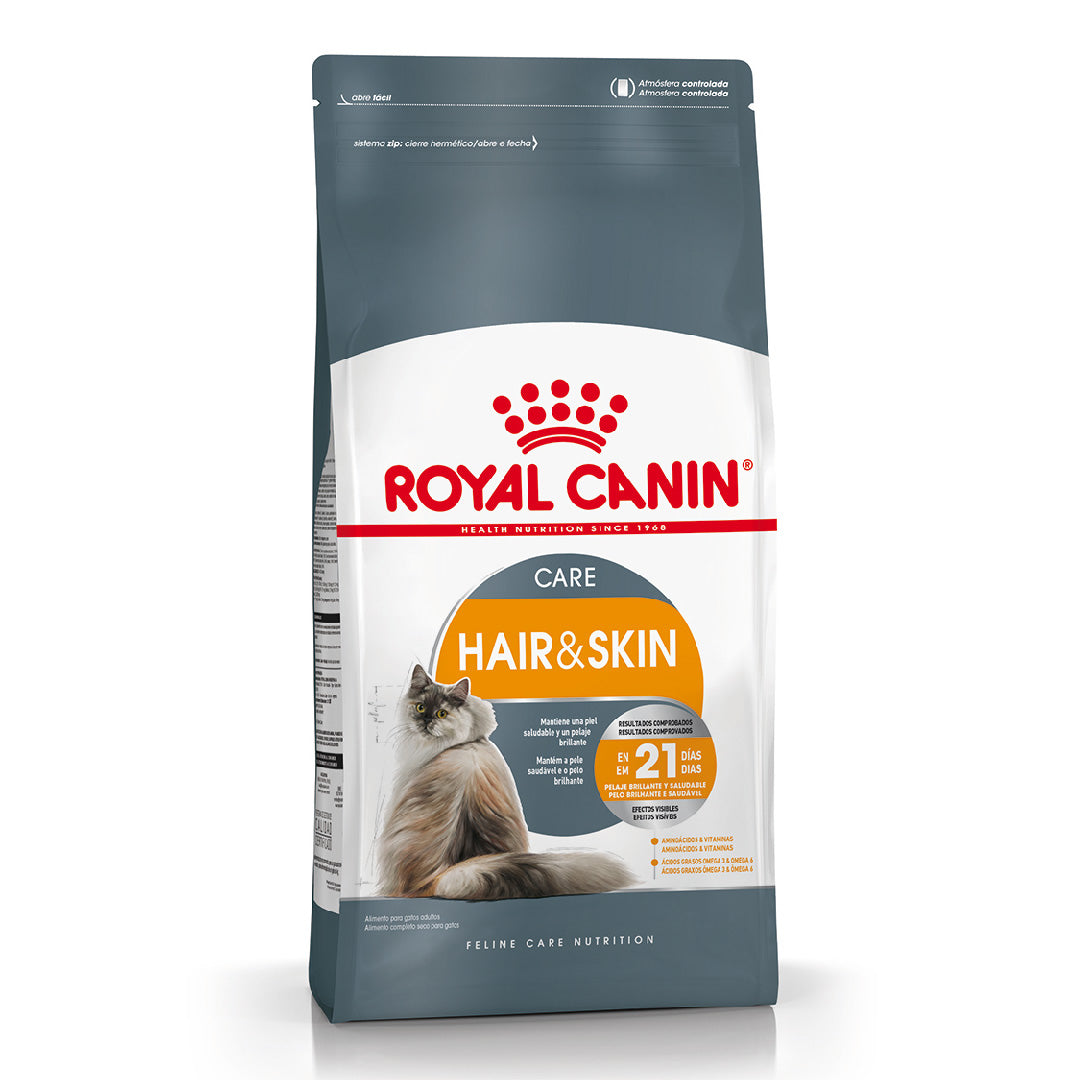 Alimento Royal Canin Gato Hair & Skin Care – 2kg