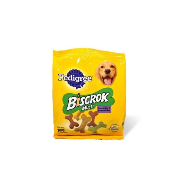 Alimento Pedigree Perros Snack Biscrock Multi x 100 gr 0.1kg