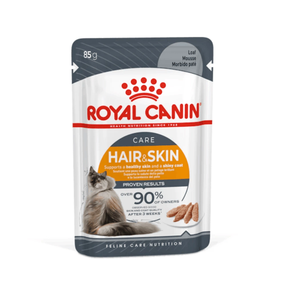 Alimento Royal Canin Gatos Adulto Intense Beauty pouch (12*85g) 1.02kg