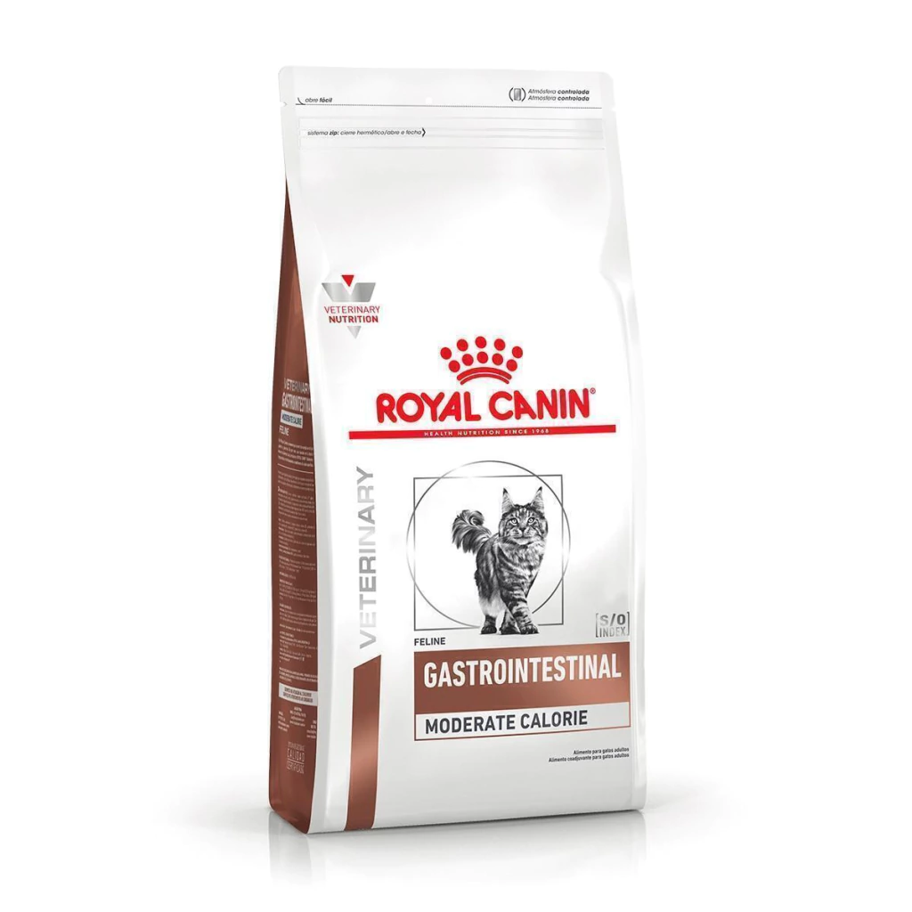 Alimento Royal Canin Gatos Medicado / Necesidades especiales Gastrointestinal Moderate Calorie 2kg