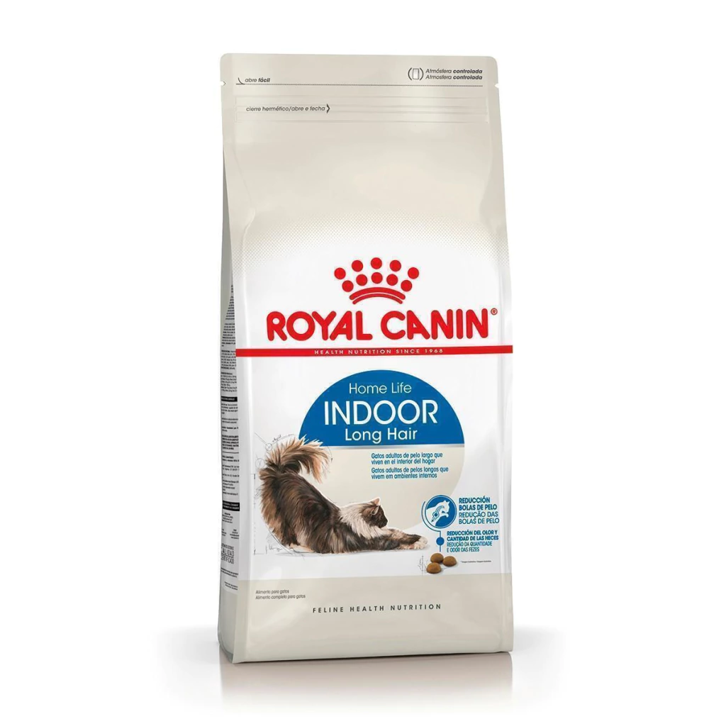 Alimento Royal Canin Gatos Adulto Indoor Longhair 1.5kg