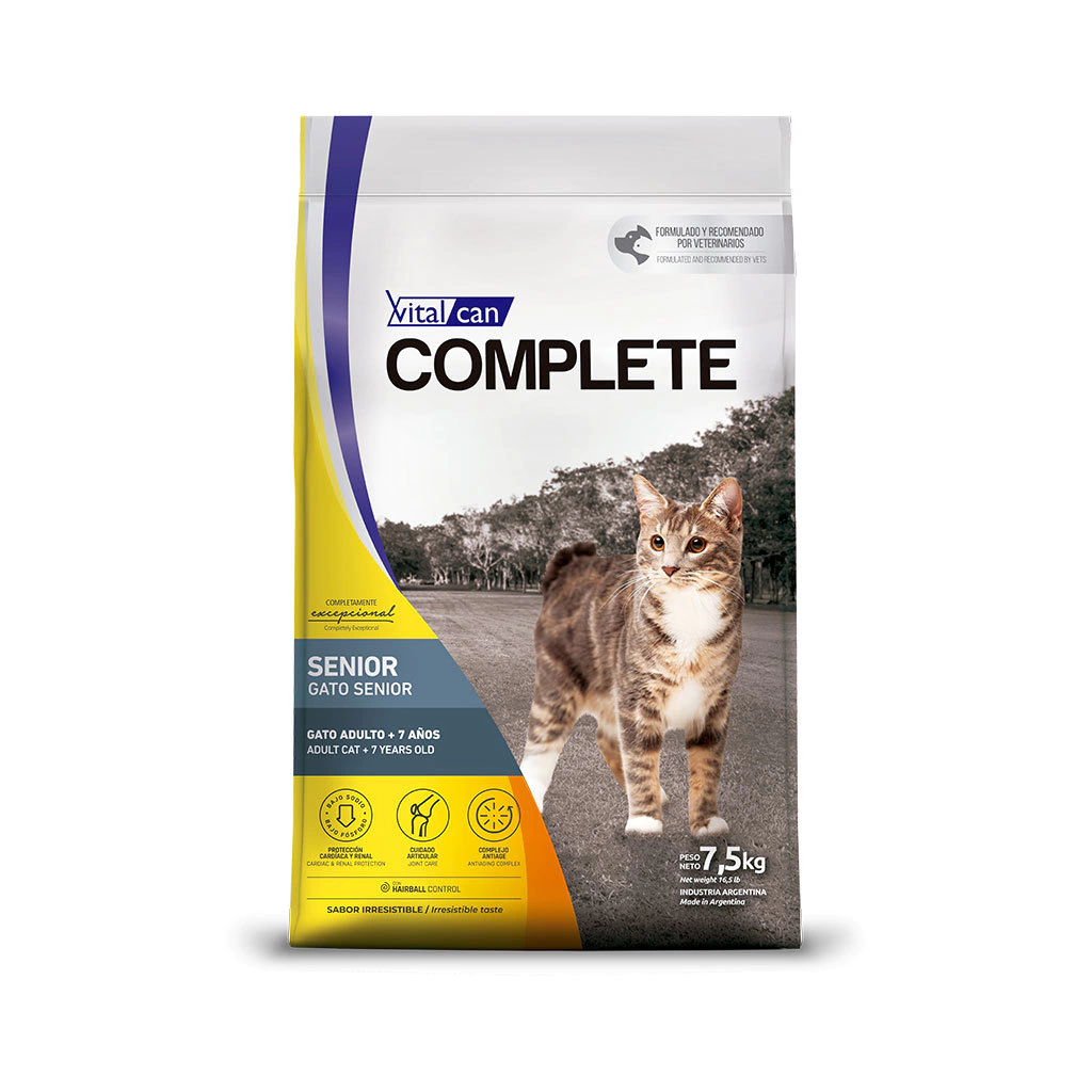 Alimento Vital Can Gatos Senior 7.5kg